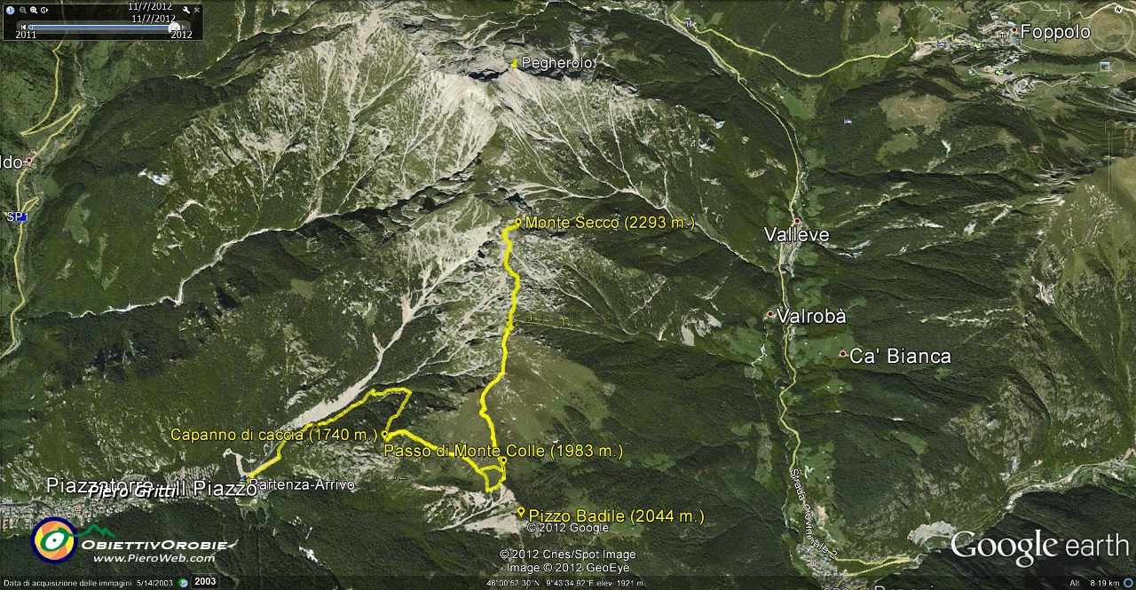 02 Tracciato GPS - Passo Momte Colle e verso Monte Secco .jpg